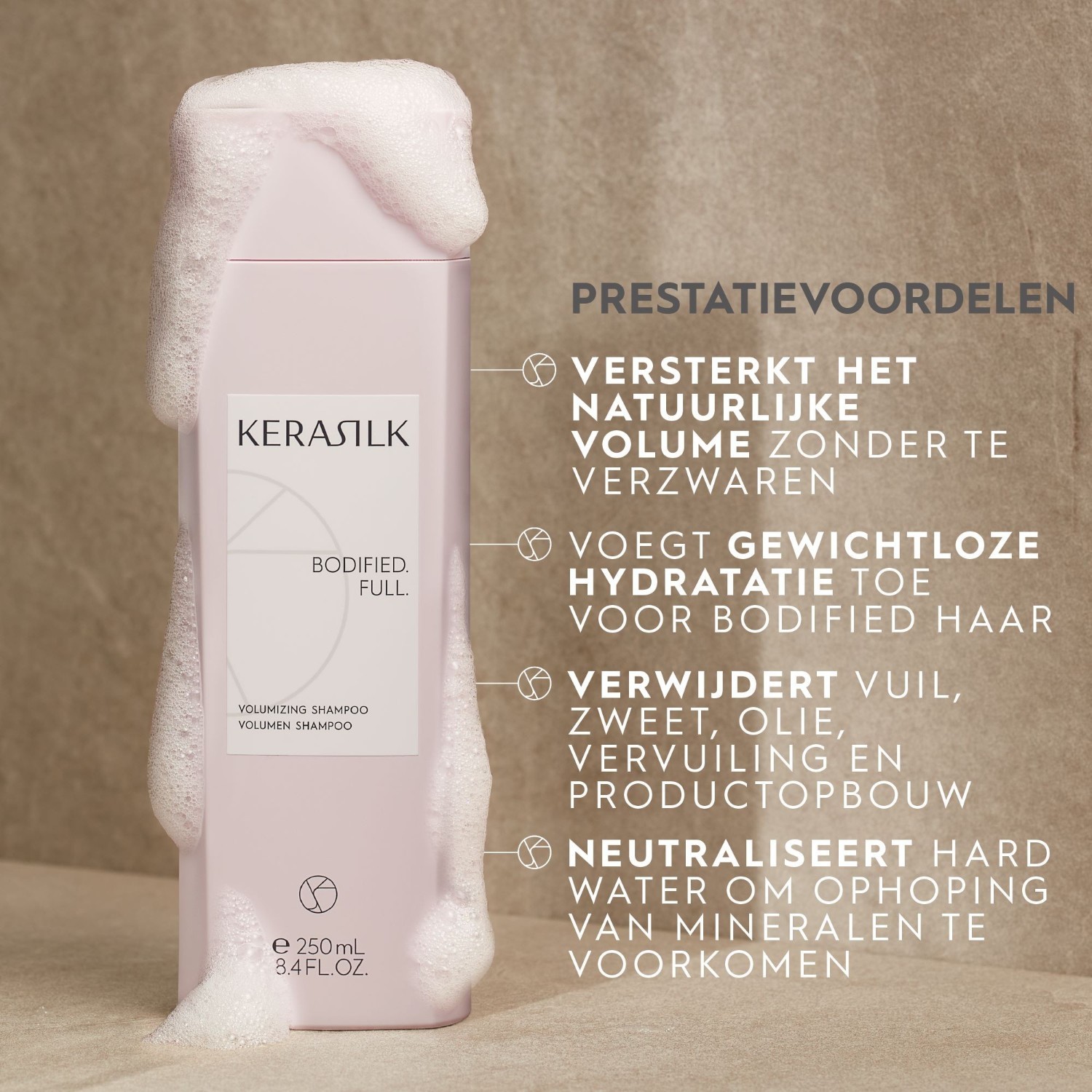 KERASILK šampon za volumen - 75 ml