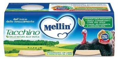 MELLIN Mellin Dinde Homogénéisée 2X120 G