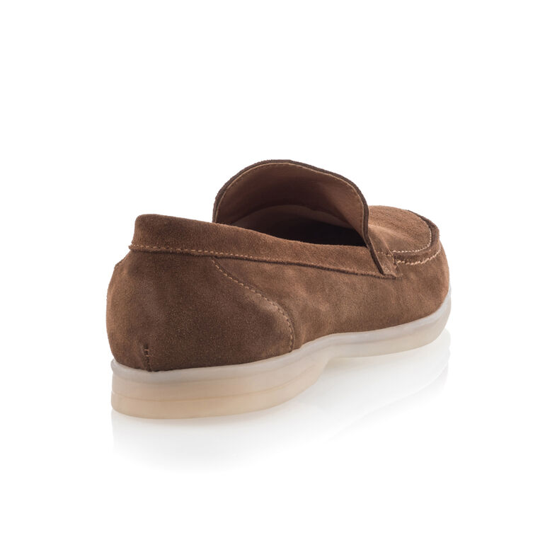 Miesten ruskeat loaferit/veneilykengät