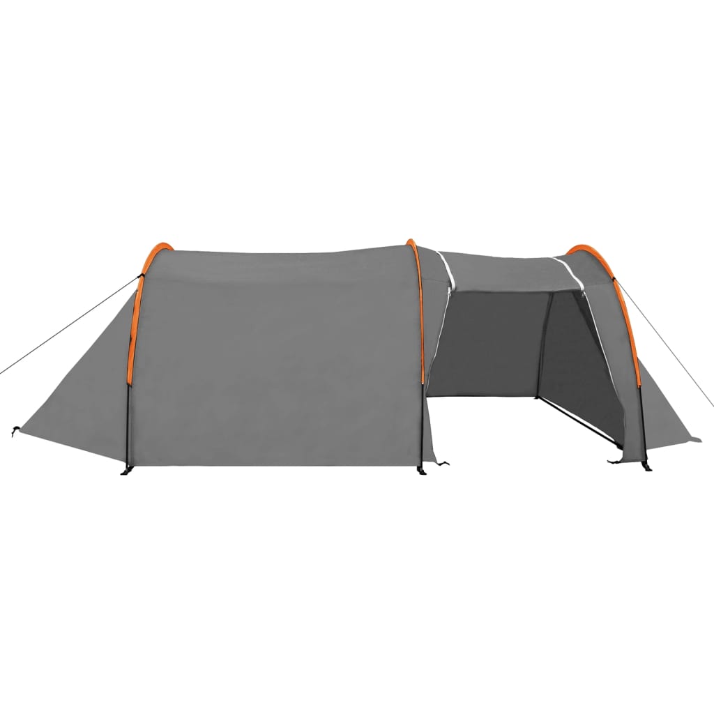 Tente Vidaxl grise et orange