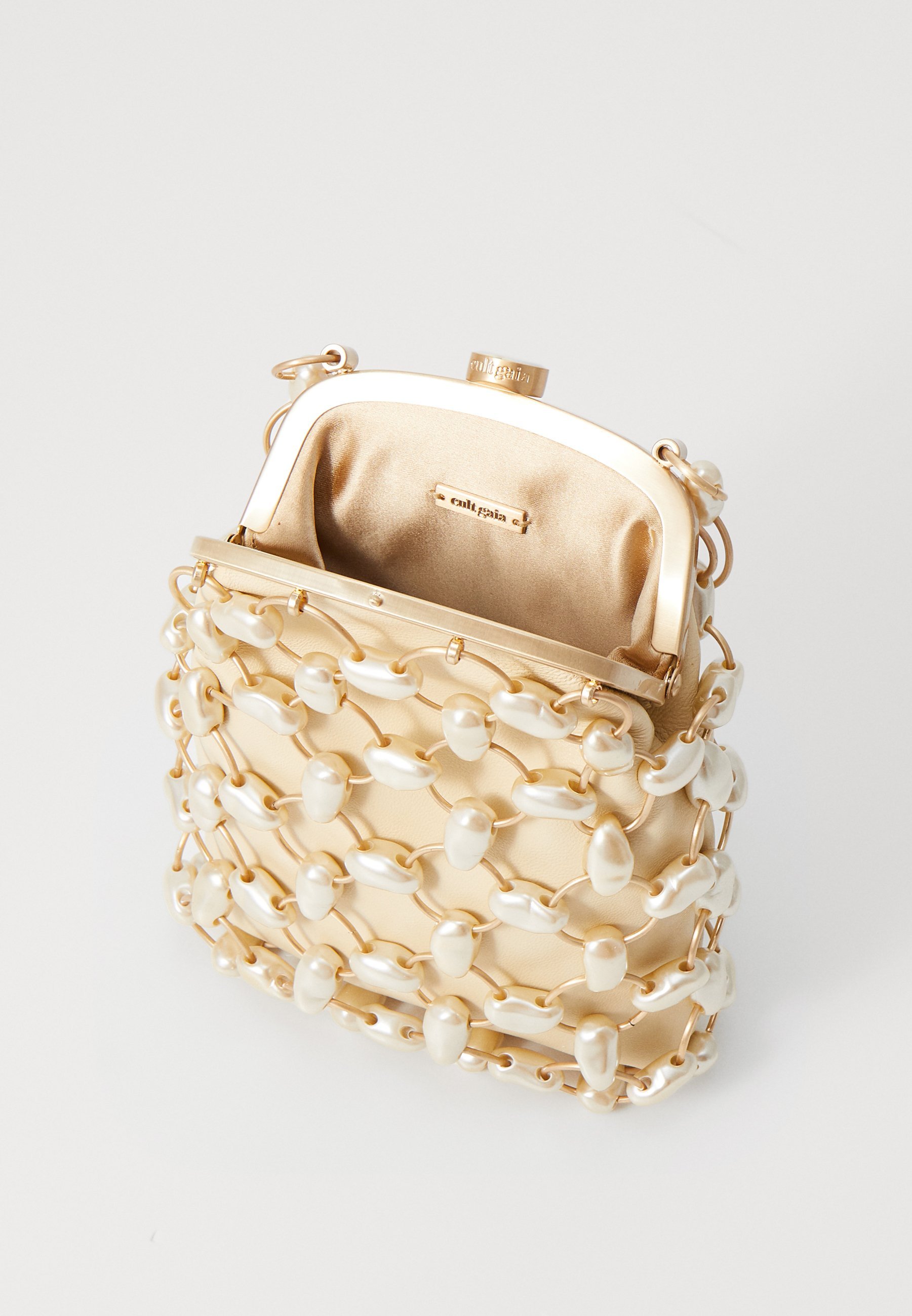 Kultovní Gaia BRIELLE WRISTLET - Kabelka - šampaňské