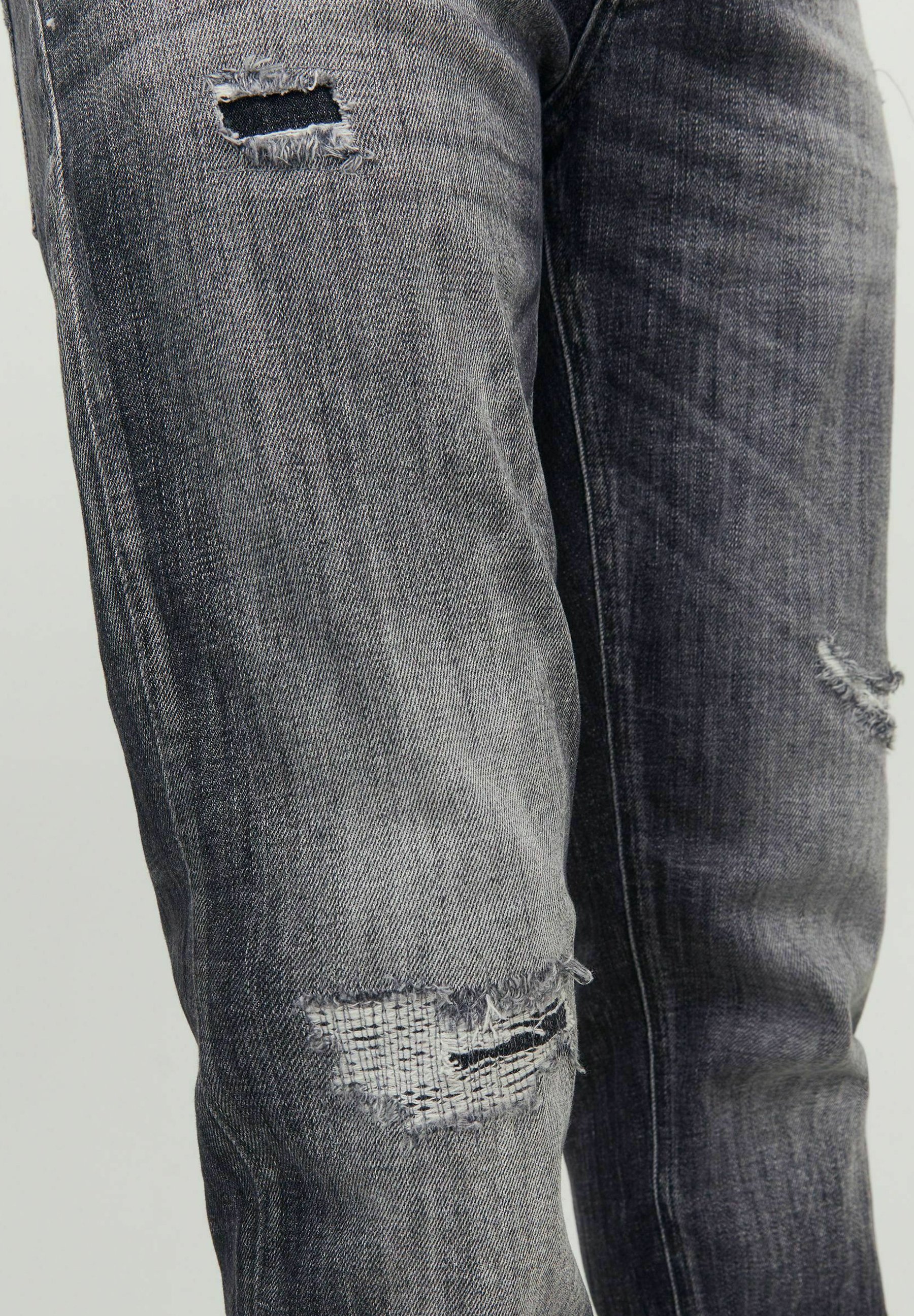 Jack & Jones JJIMIKE JJORIGINAL GE - Relaxed Fit Jeans - grauer Denim