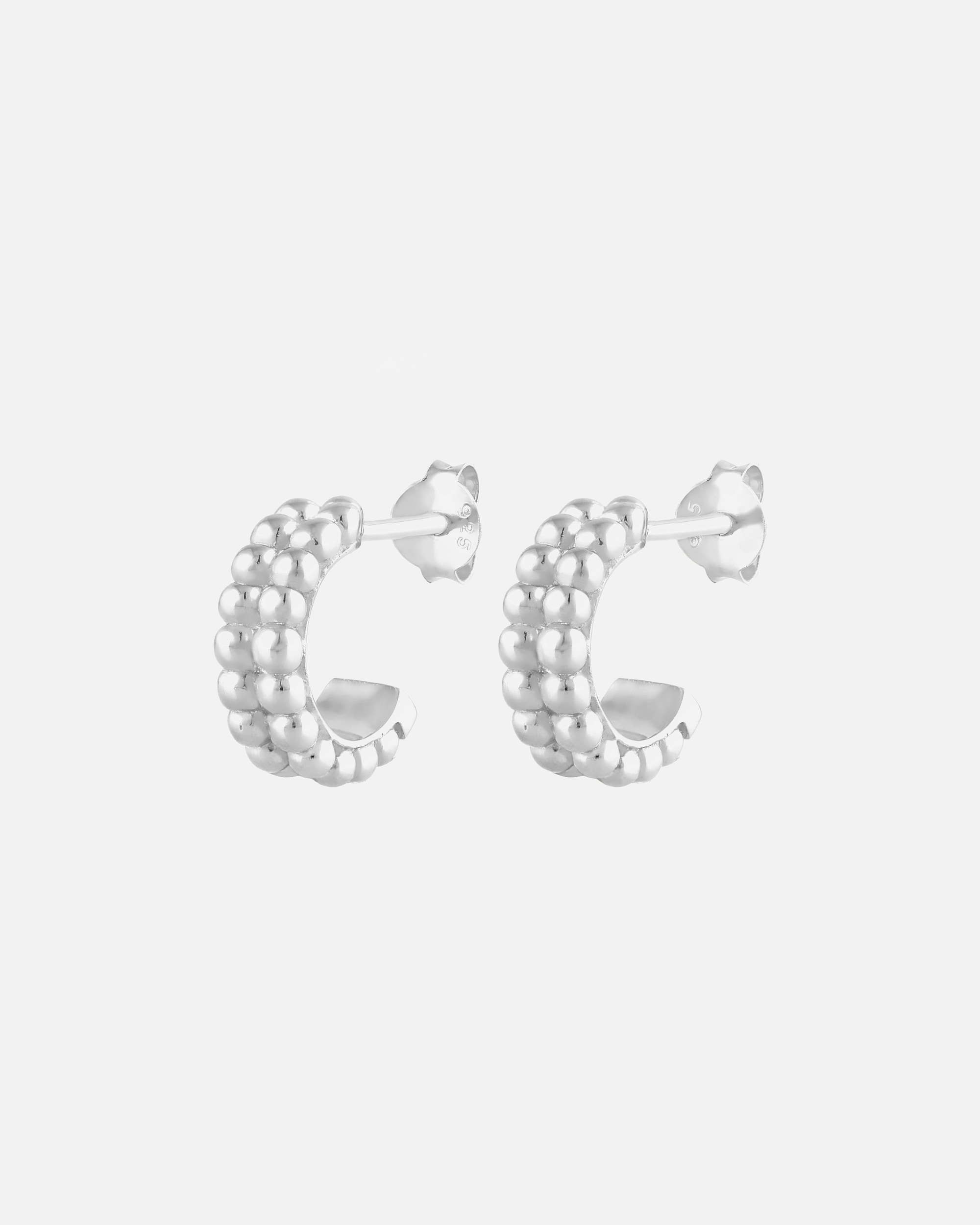 Elli Mini-balle créole pour dames en argent sterling 925
