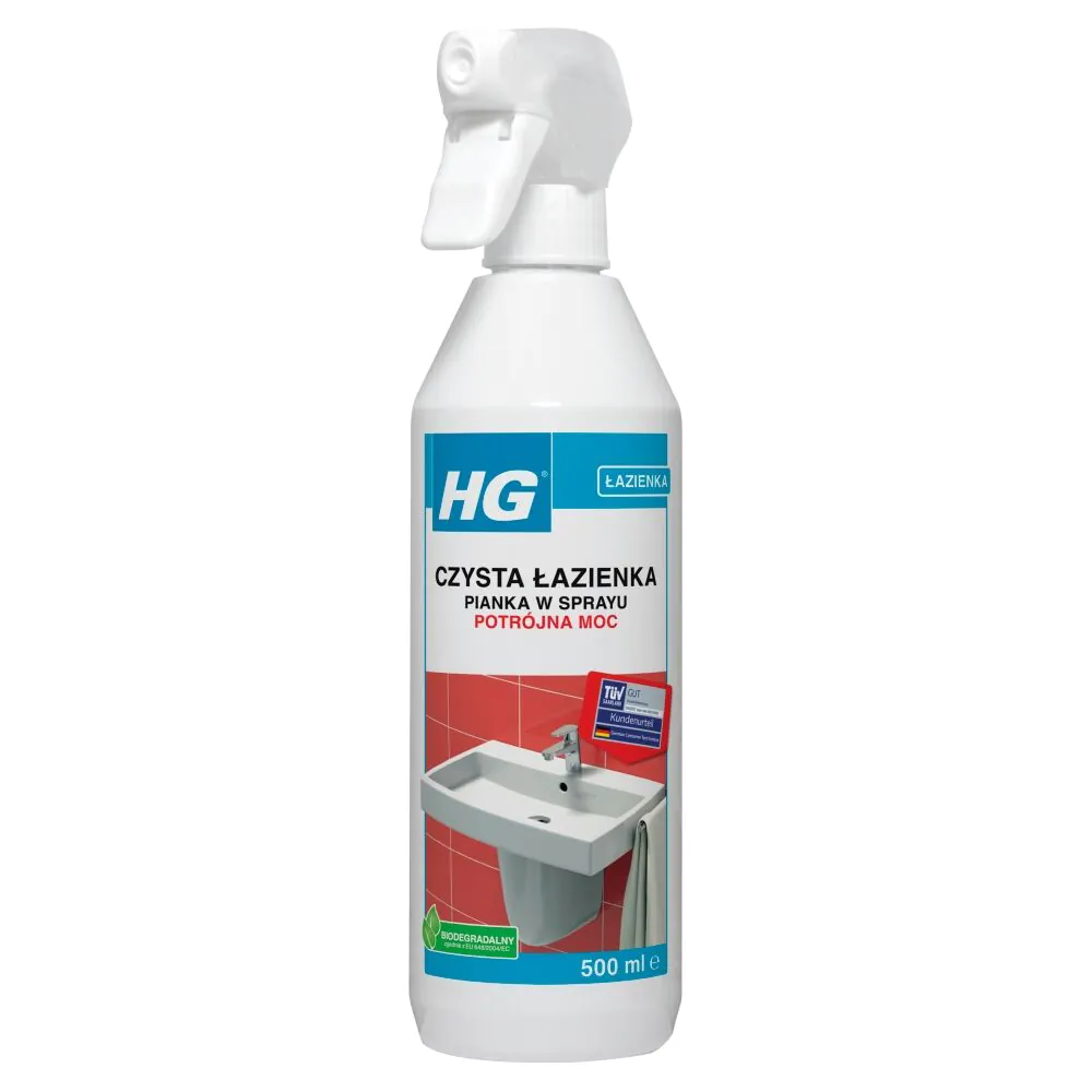 HG Czysta Łazienka - potrójna moc w sprayu 500 ml