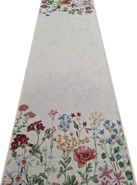 Bieżnik Na Stół 47X140 Cm Dekoracyjny Ozdobny Polne Melodie