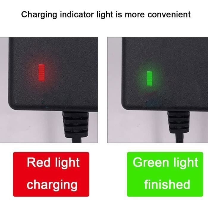 Chargeur Trotinette Electrique, 42V 2A avec 5 Connecteurs pour  Scooter Électrique