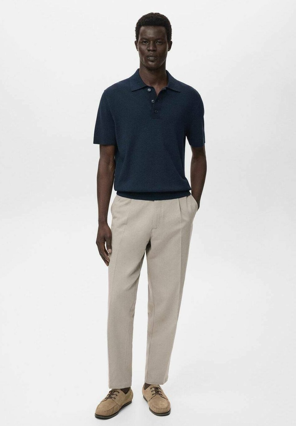 Mango ADULT - Poloshirt - koningsblauw
