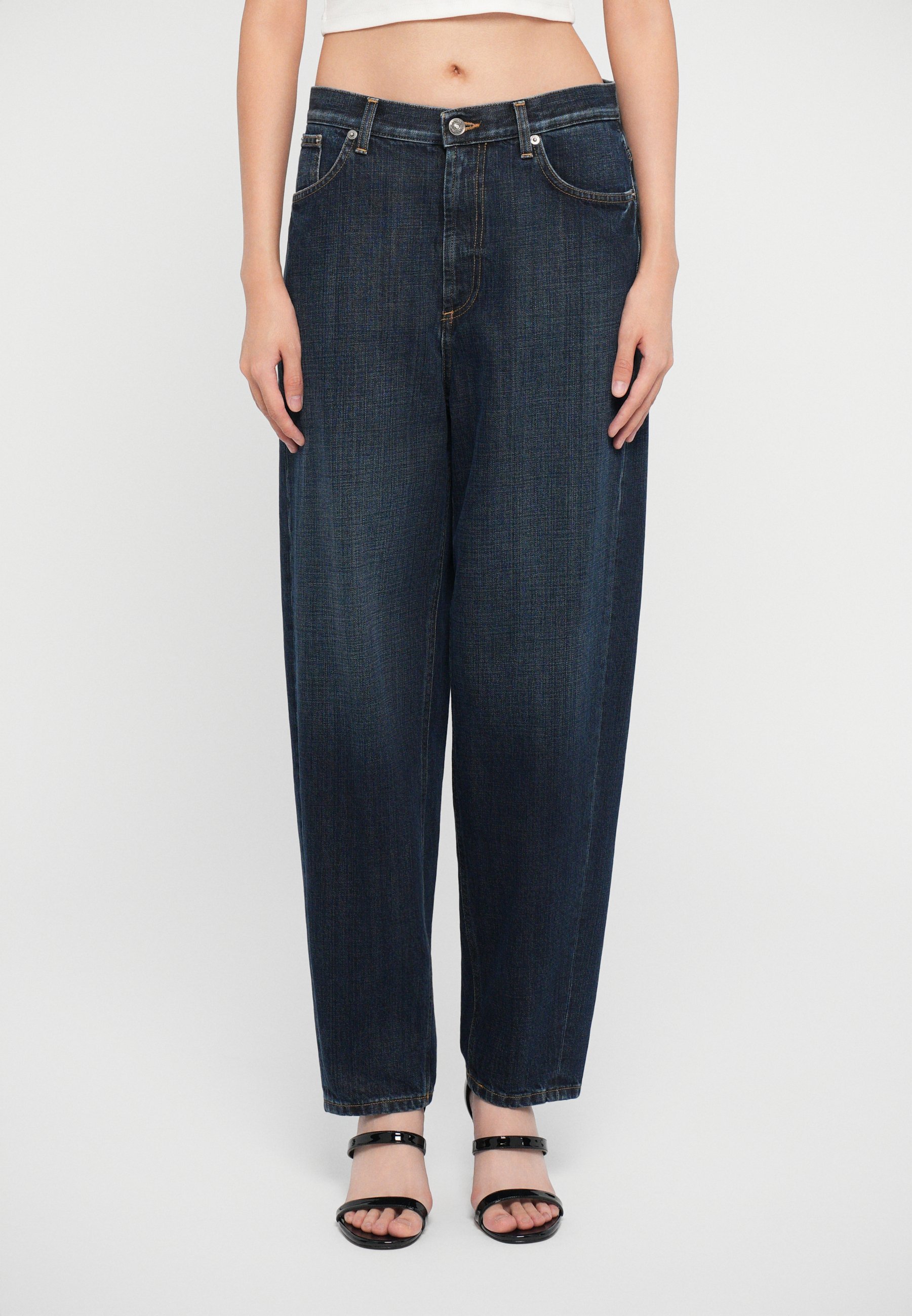 Jeans Dondup modello Relaxed Fit - blu