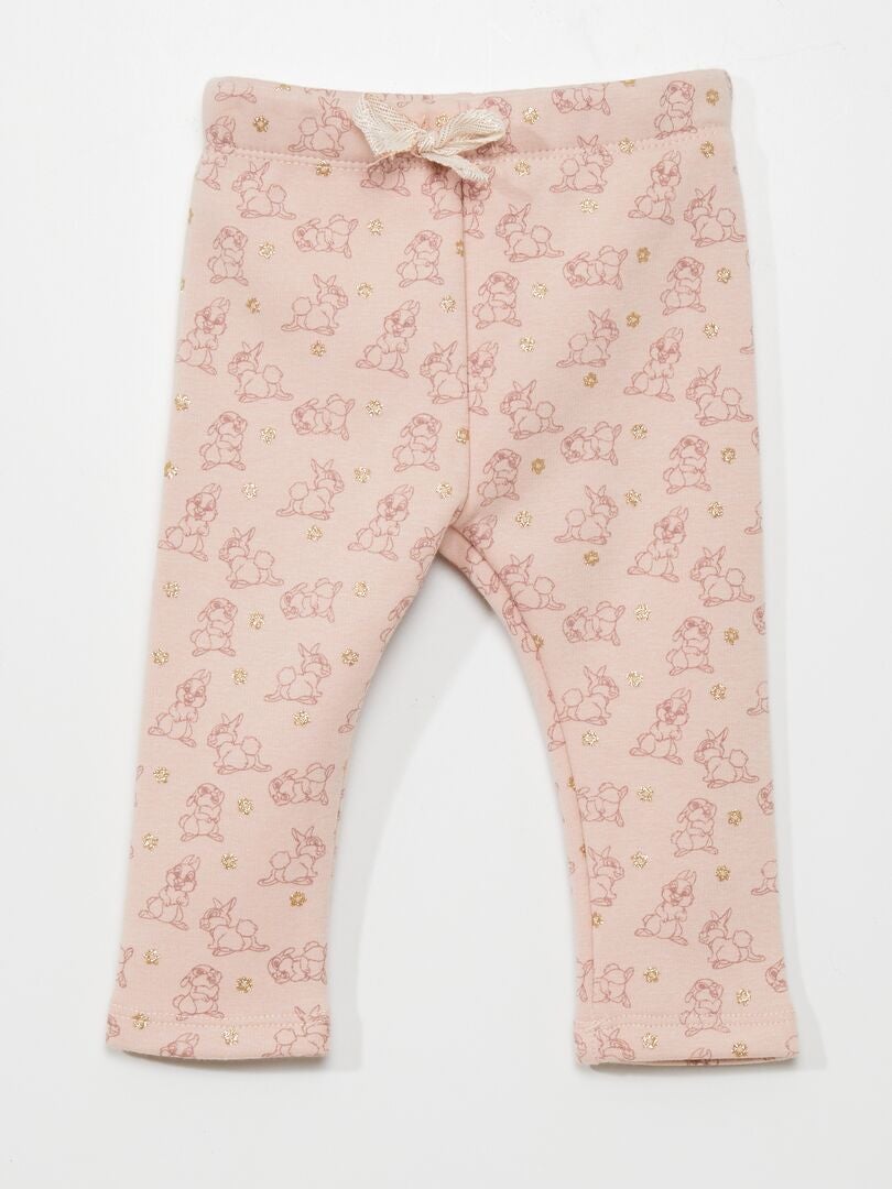 Leggings gruesos de Disney 'Tambourine' - ROSA