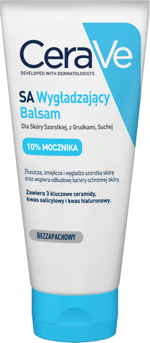 CeraVe Wygładzający balsam do skóry szorstkiej, z grudkami, suchej