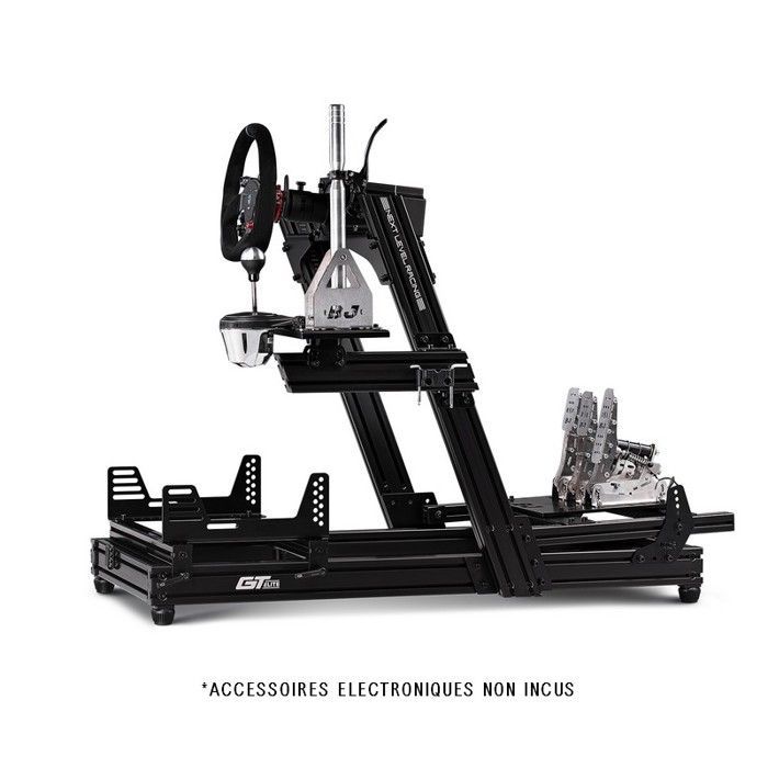 Simulation cockpit - NEXT LEVEL RACING - GT Elite - Robust aluminum - Front and side mounting - PC