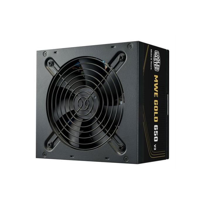 Alimentatore per PC - COOLER MASTER - MPE-6502-ACAAG-3BEU - MWE Gold 650 V3 Non modulare - ATX 3.1 - 80+ GOLD - 650 W