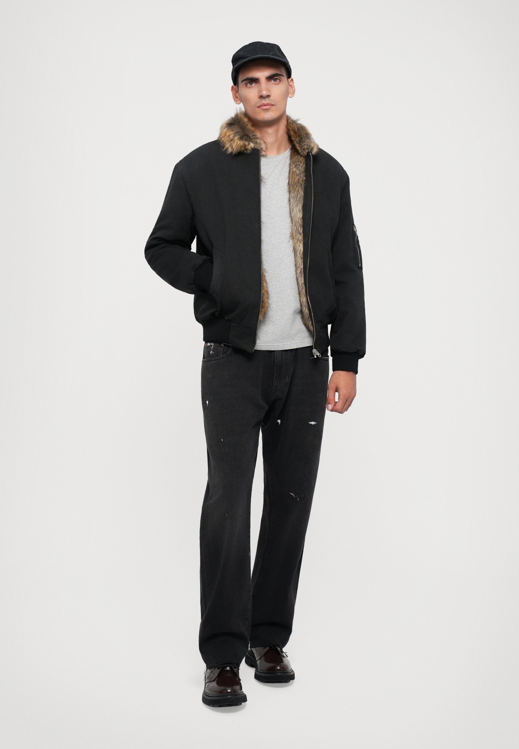 MM6 Maison Margiela SPORTJACKET - Winterjas - zwart
