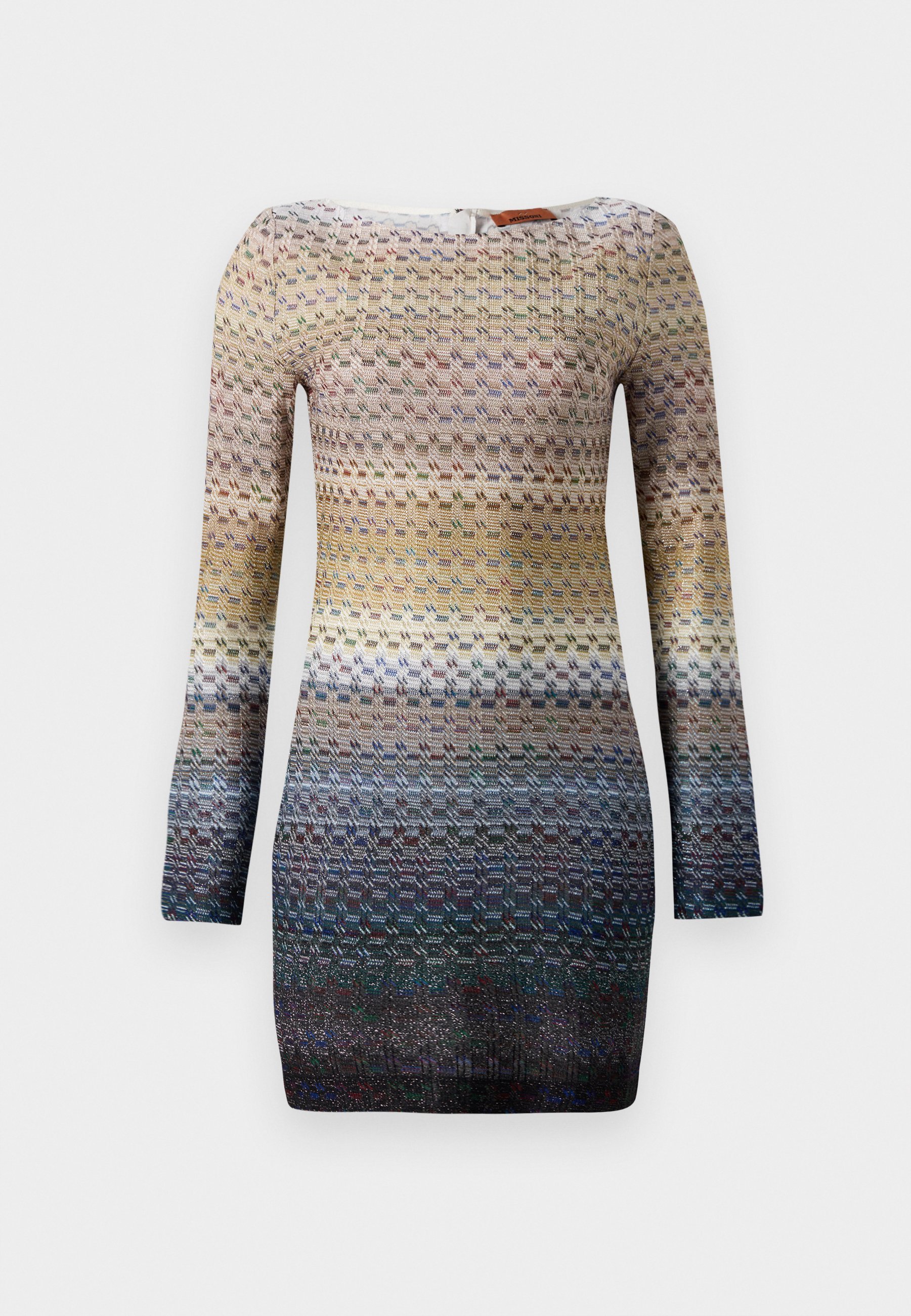 Missoni KRATKA OBLEKA - Dnevna obleka - modri toni