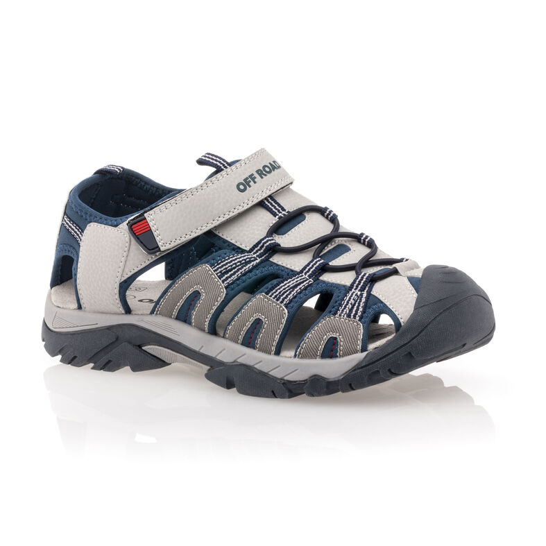 Sandalias grises para niño / Zapatos de punta abierta