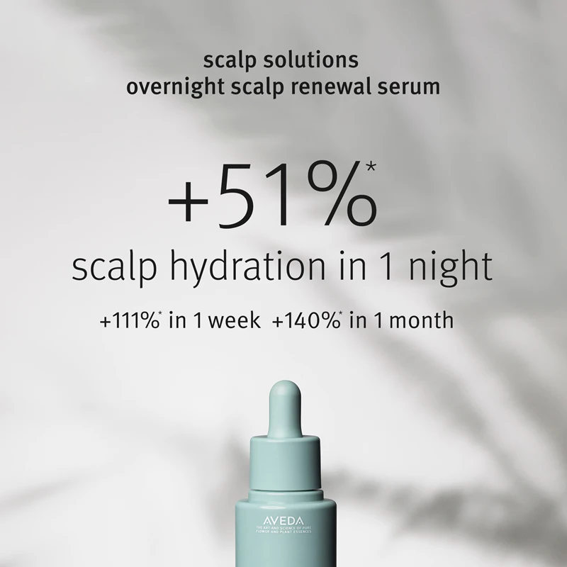 Sérum Noturno de Renovação do Couro Cabeludo Aveda Scalp Solutions
