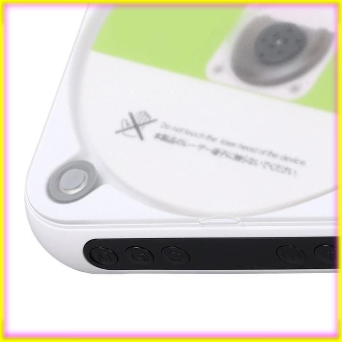 keenso Lecteur CD portable  Lecteur CD  Portable Rechargeable avec L'écran LCD Affichage à 2 Voies  5.3 Prise en son baladeur