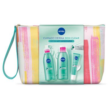 Nivea Derma Skin Clear Care Pack Anti-imperfeksjon Rutineproduktsett 1 enhet 1 enhet