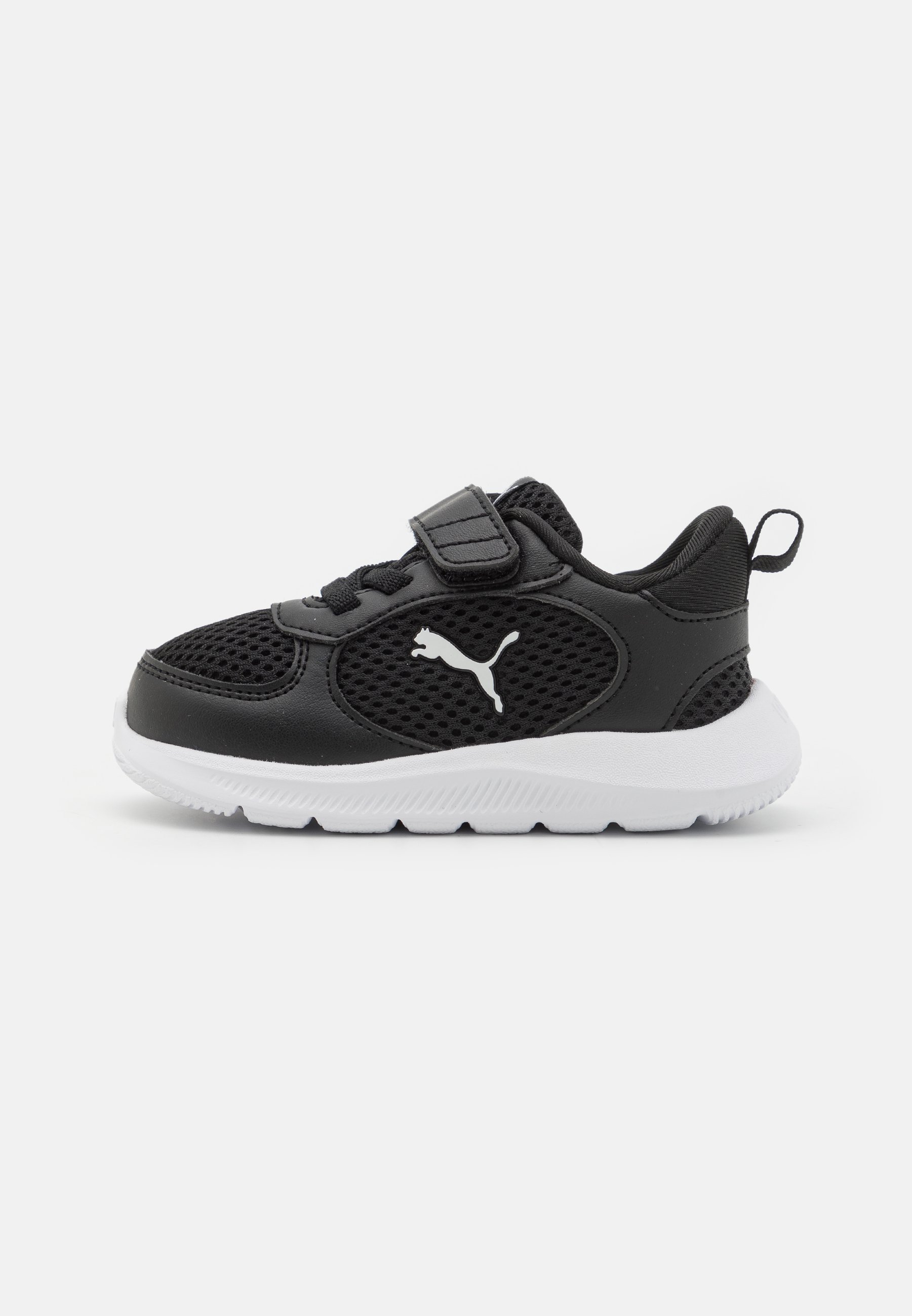Puma FUN RACER 2 UNISEX - Cestni tekaški copati - črno/beli