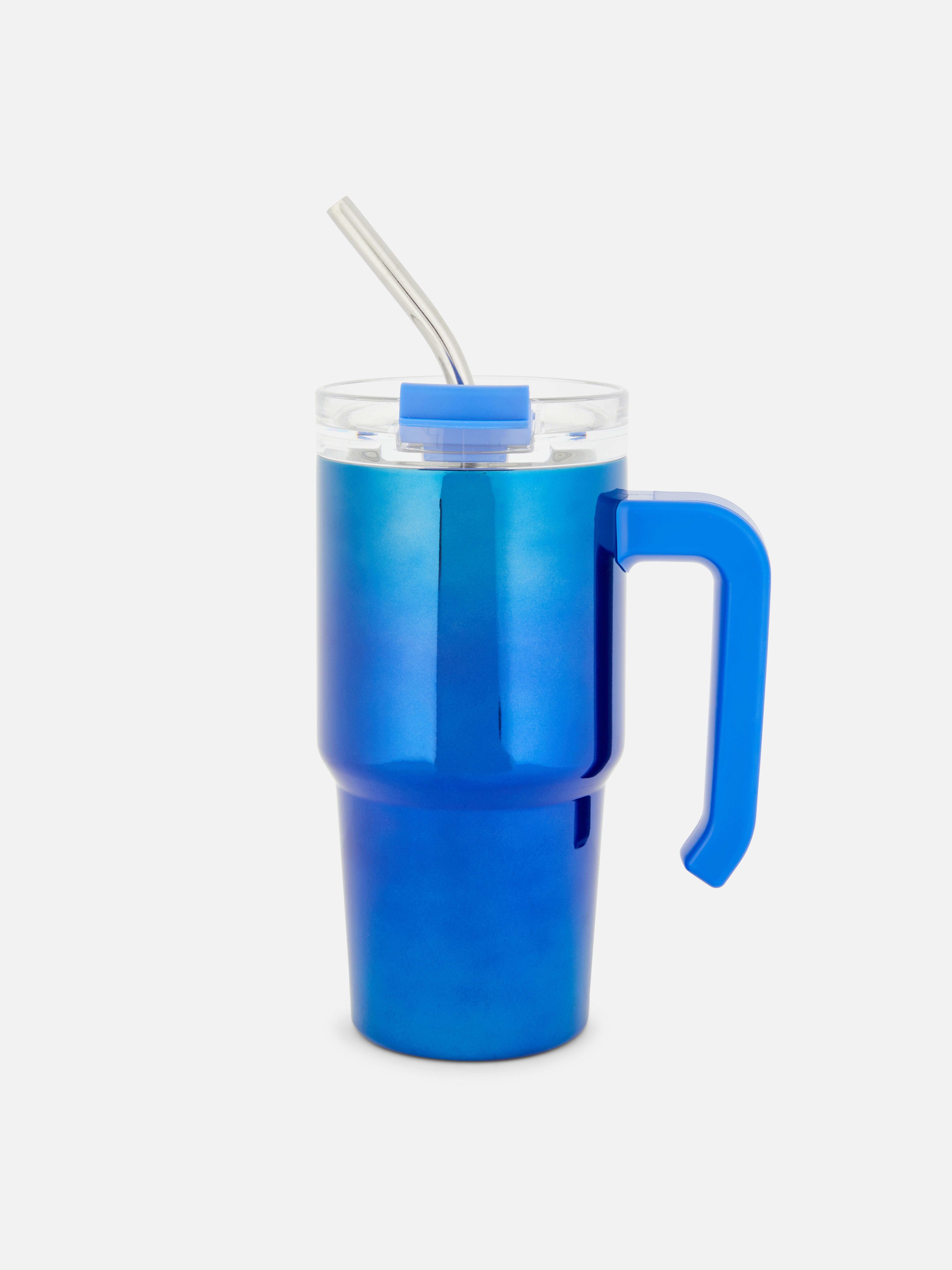 Cană de călătorie din oțel inoxidabil 590 ml Această cană de călătorie de 590 ml este perfectă pentru a vă potoli setea din mers.