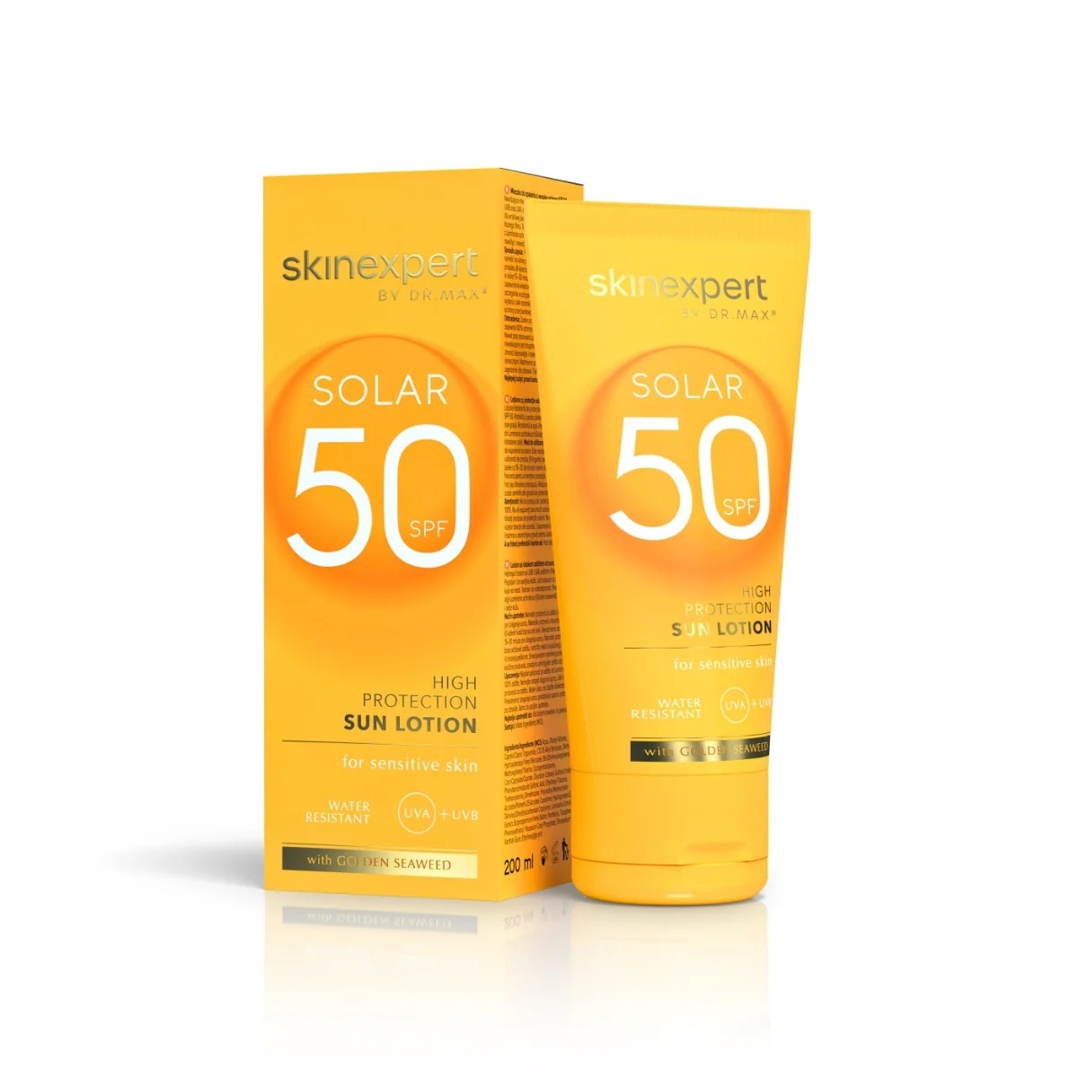 Skinexpert by Dr. Max SOLAR Skinexpert Solar Milk SPF 50 200 ml Hoge zonbescherming