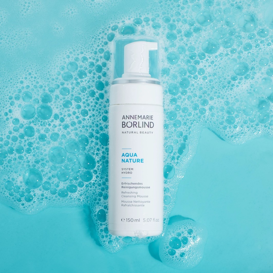 ANNEMARIE BÖRLIND AQUANATURE osvježavajuća pjena za čišćenje lica - 150 ml