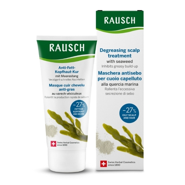 Tratamiento desengrasante para el cuero cabelludo Rausch con algas marinas 150 ml