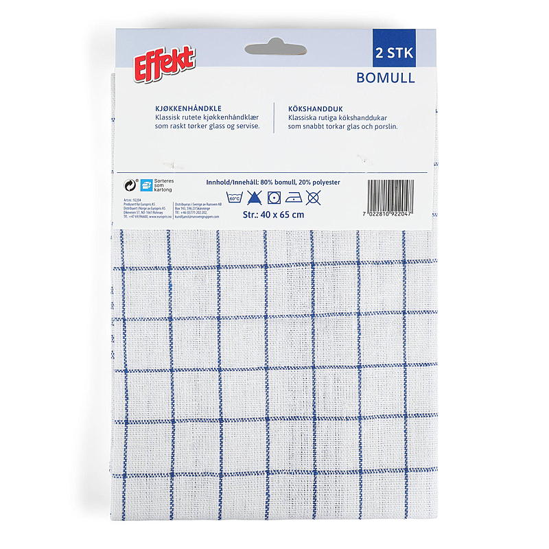 Effect Keukendoeken 2-pack, 40x65 cm, Effect