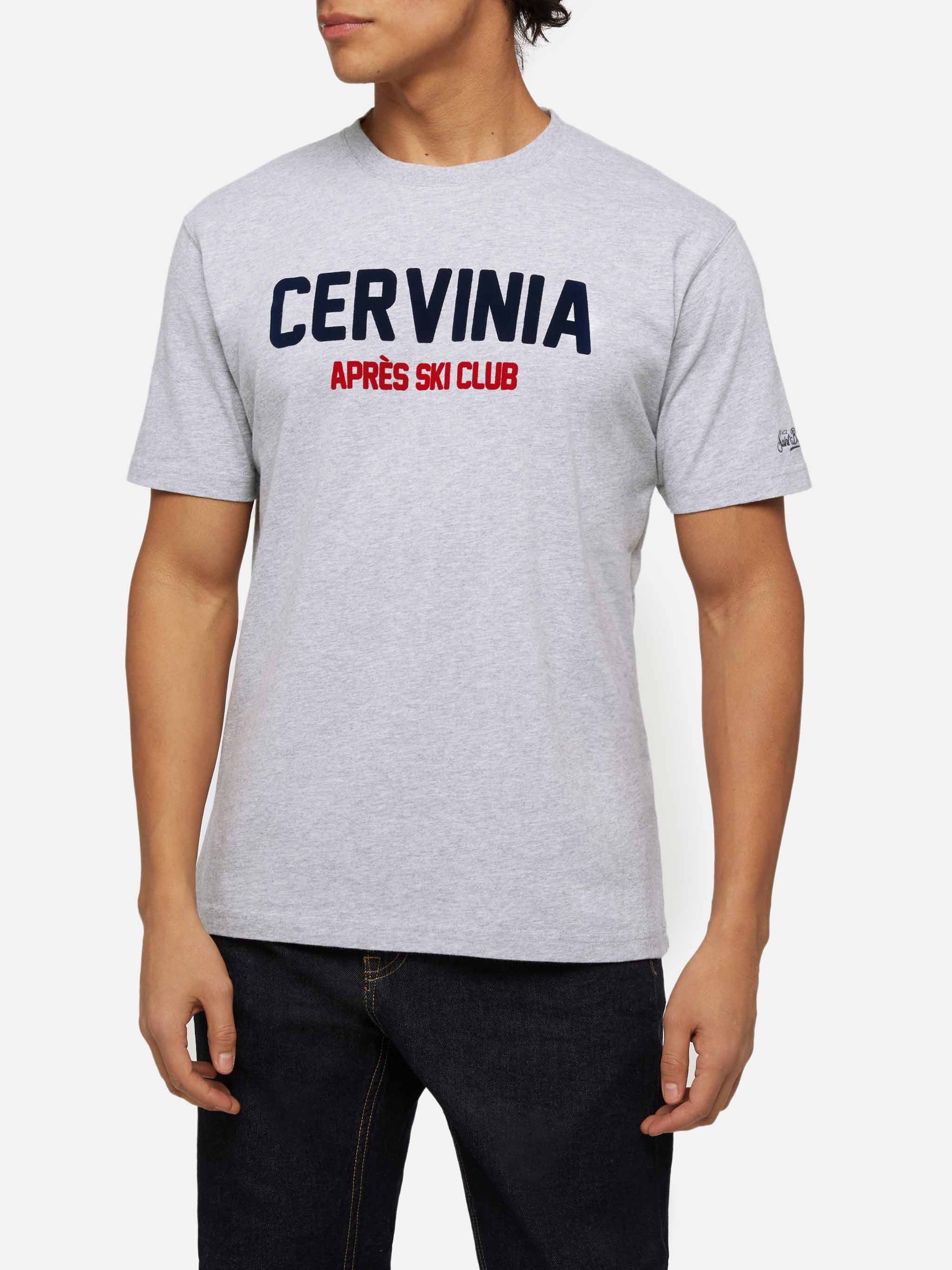 Camiseta de algodón de invierno Arnott con estampado Cervinia Aprés Ski