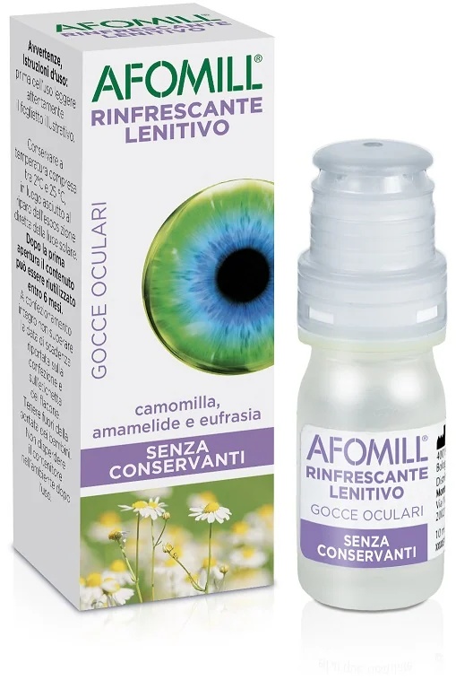 AFOMILL Afomill Gouttes oculaires rafraîchissantes et apaisantes 10 ml