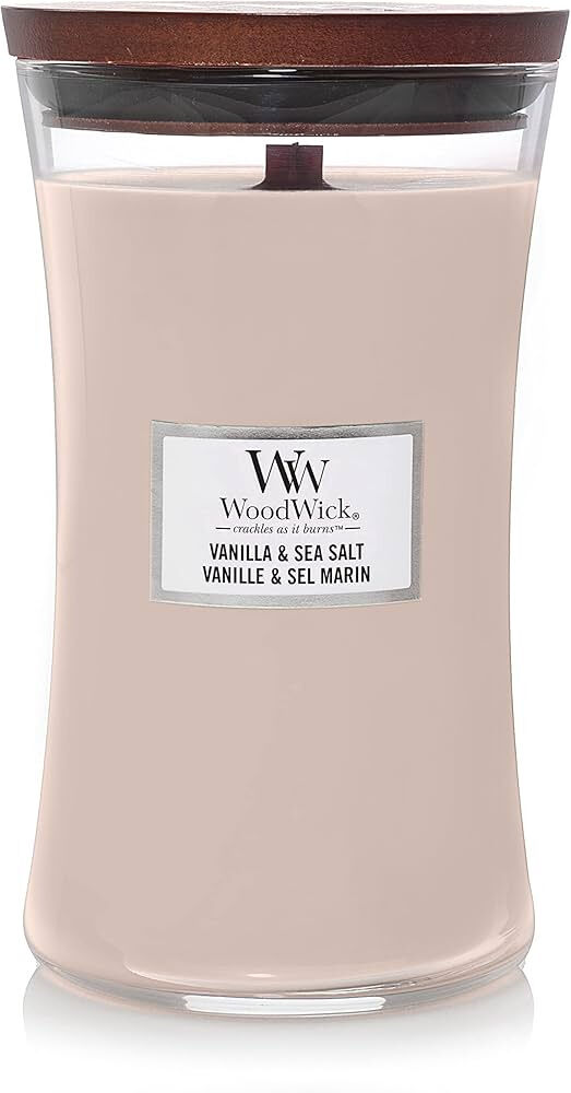 WoodWick vaniļas un jūras sāls