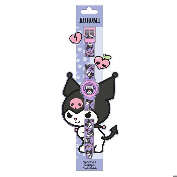 Children's Watch - KIDS LICENSING - Hello Kitty Kuromi - Fun Design - Educational - Comfortable