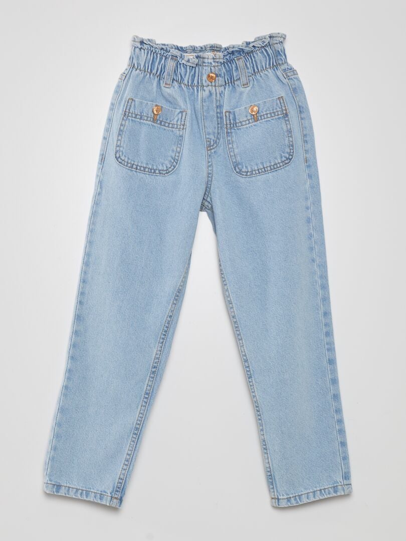 Mom fit jeans - BLAUW