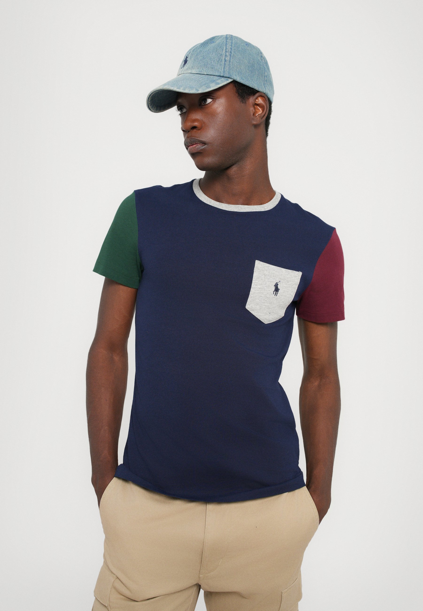 Polo Ralph Lauren T-shirt met korte mouwen en print - marineblauw