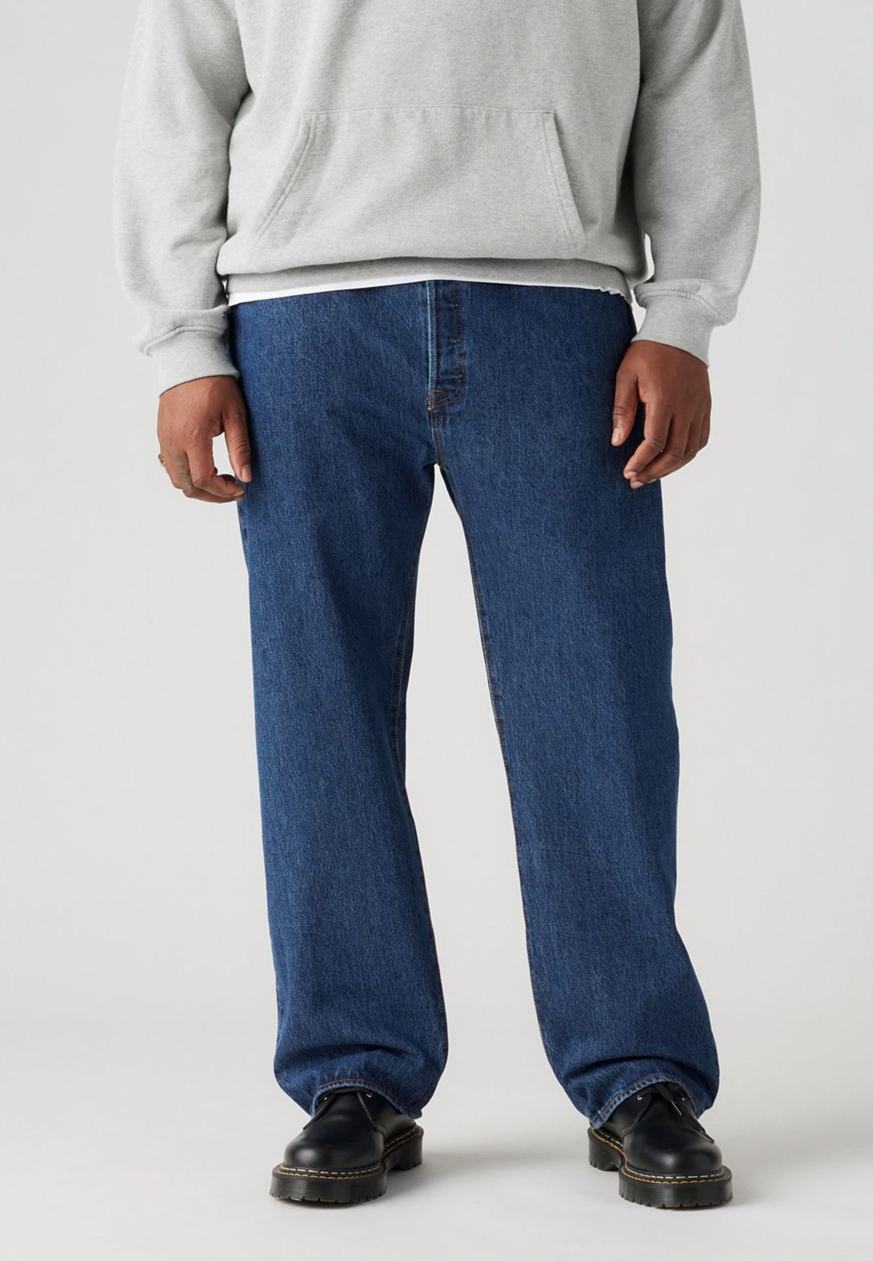 Levi's® Plus 501® LEVI'S®ORIGINAL - Džíny Straight Fit - black
