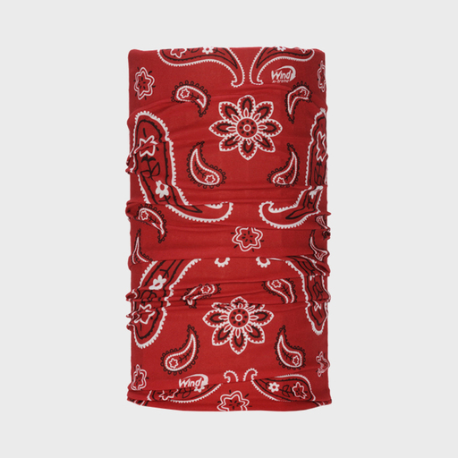 Cache-cou Tubularwind rouge cachemire
