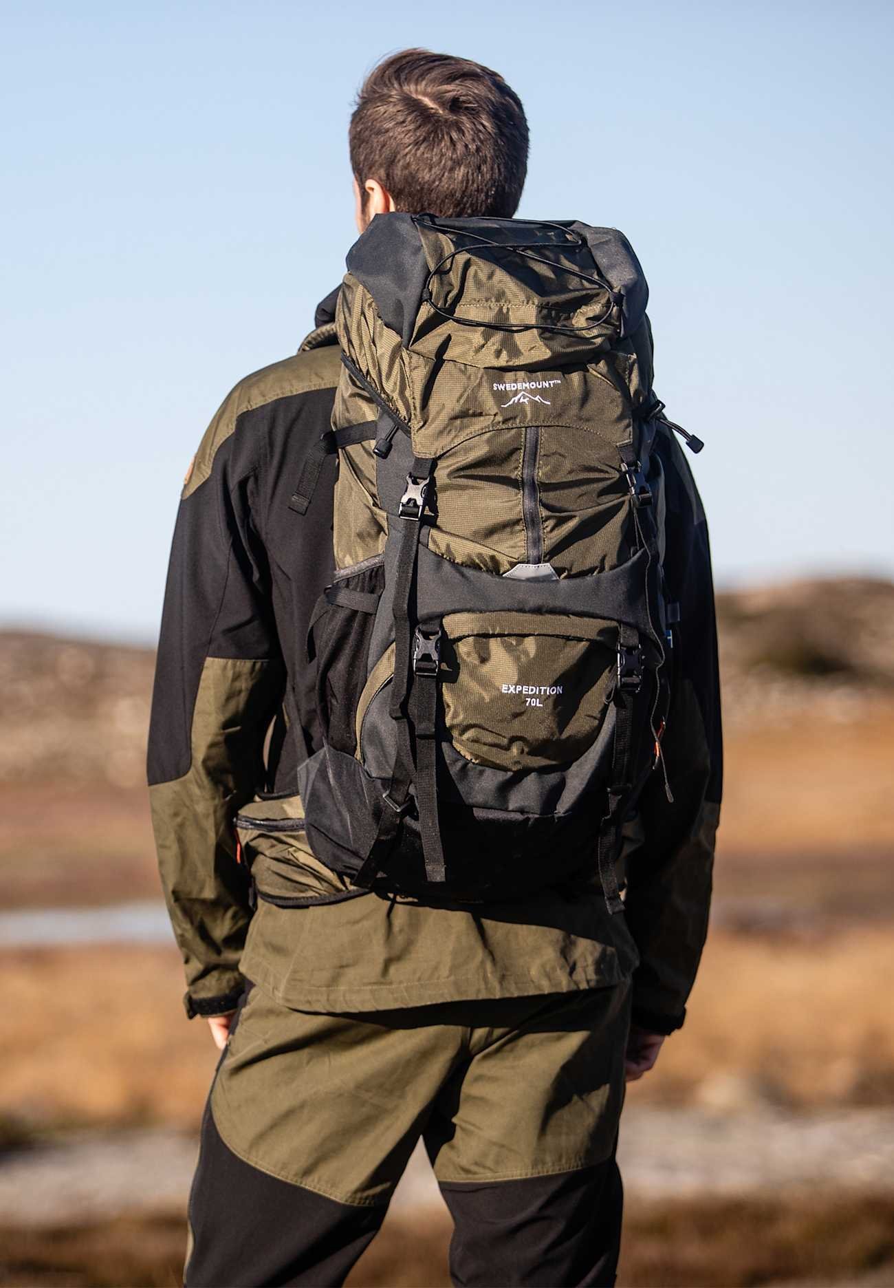 Swedemount EXPEDITION - Wandelrugzak - olijfgroen