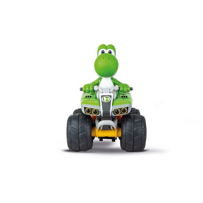 Yoshi Quad op afstand bestuurbare auto, 2,4 GHz, schaal 1:20, CARRERA Mario Kart™, geschikt voor kinderen vanaf 6 jaar.