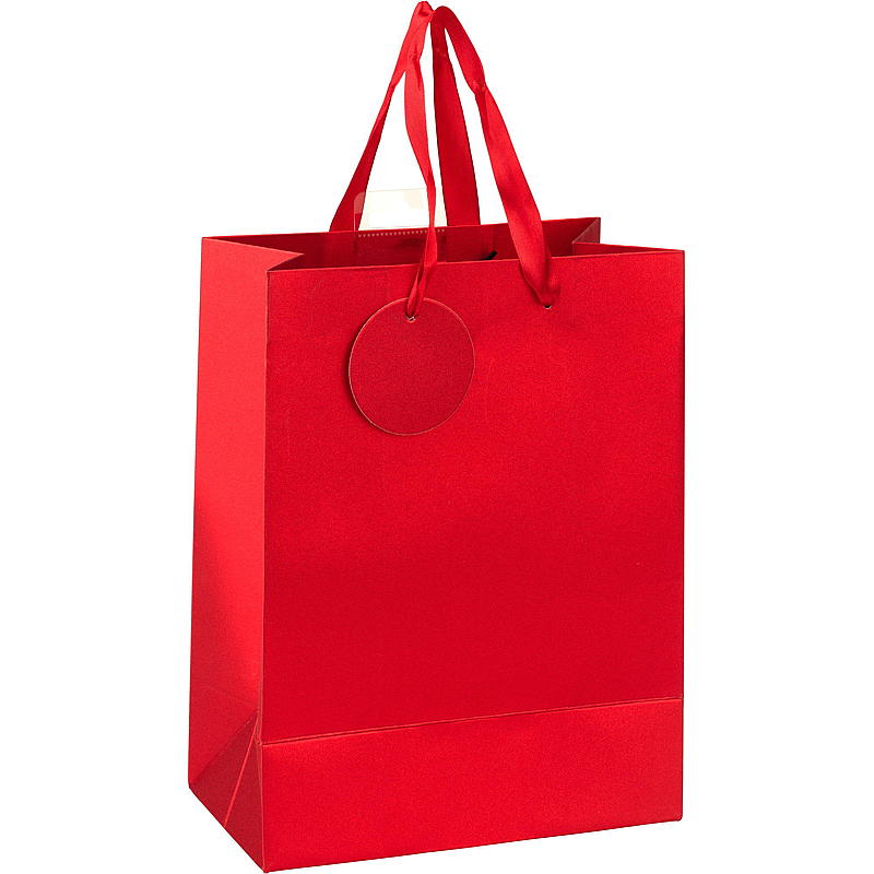 Presentpåse Medium Glitter 25,5x20x11 cm, blandade färger