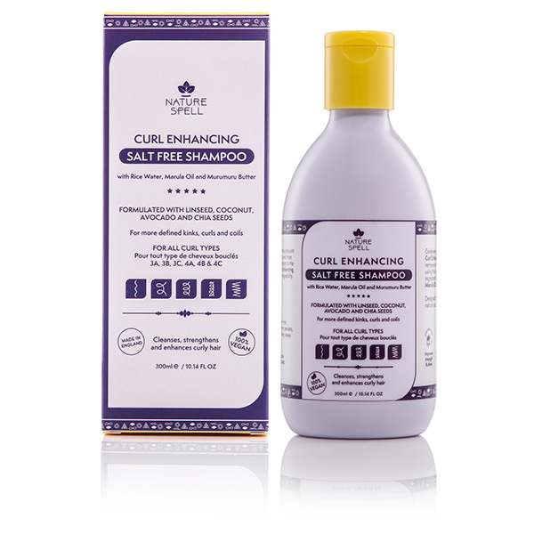 Šampon bez soli pro zvýraznění kudrlin Nature Spell