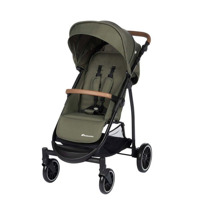 BEBECONFORT Poussette canne compacte Ingenious - Avec position allongée - De la naissance à 4 ans (Jusqu’à 22 kg), Mineral Green