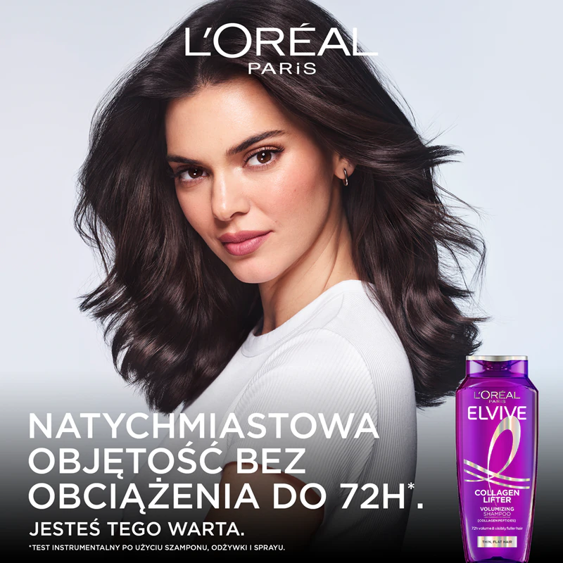 Shampoo Volumizador Elseve Collagen Lifter da L'Oréal Paris
