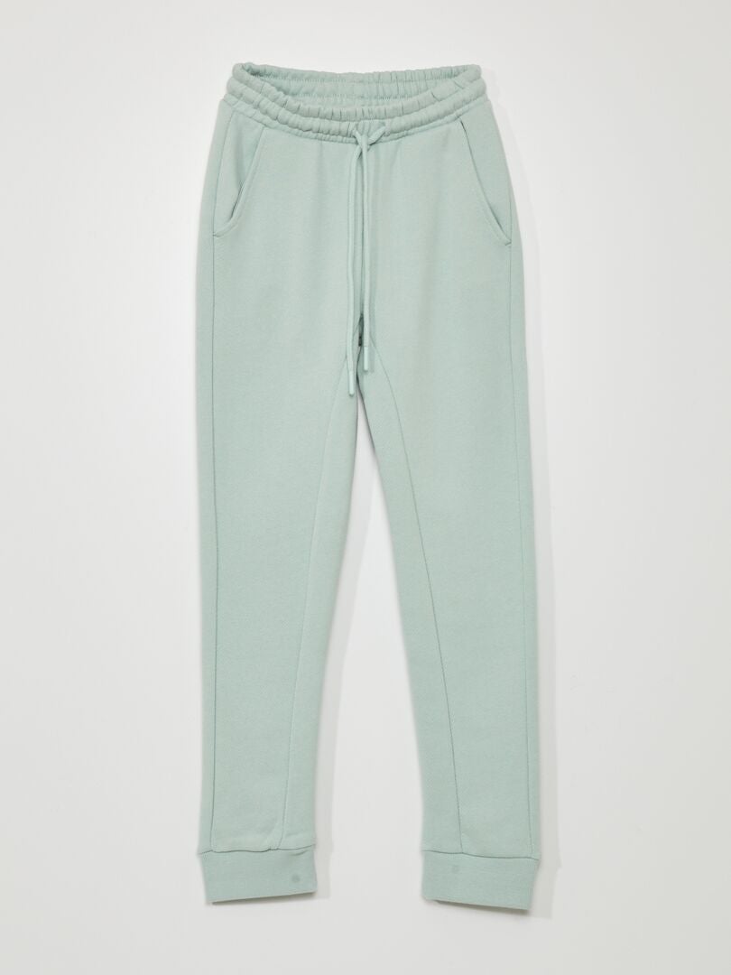 Franse badstof joggingbroek - blauw
