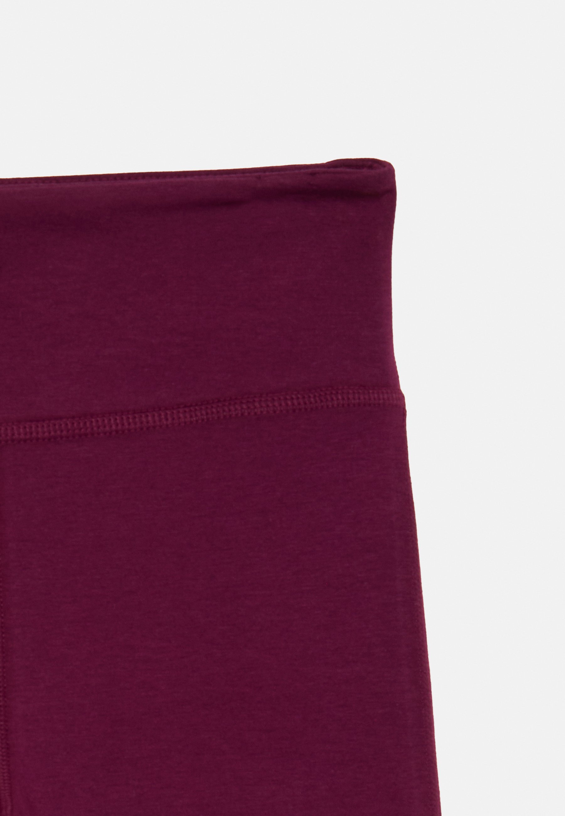 Nike Sportswear FLARE - Trainingsbroek - bordeaux/wit