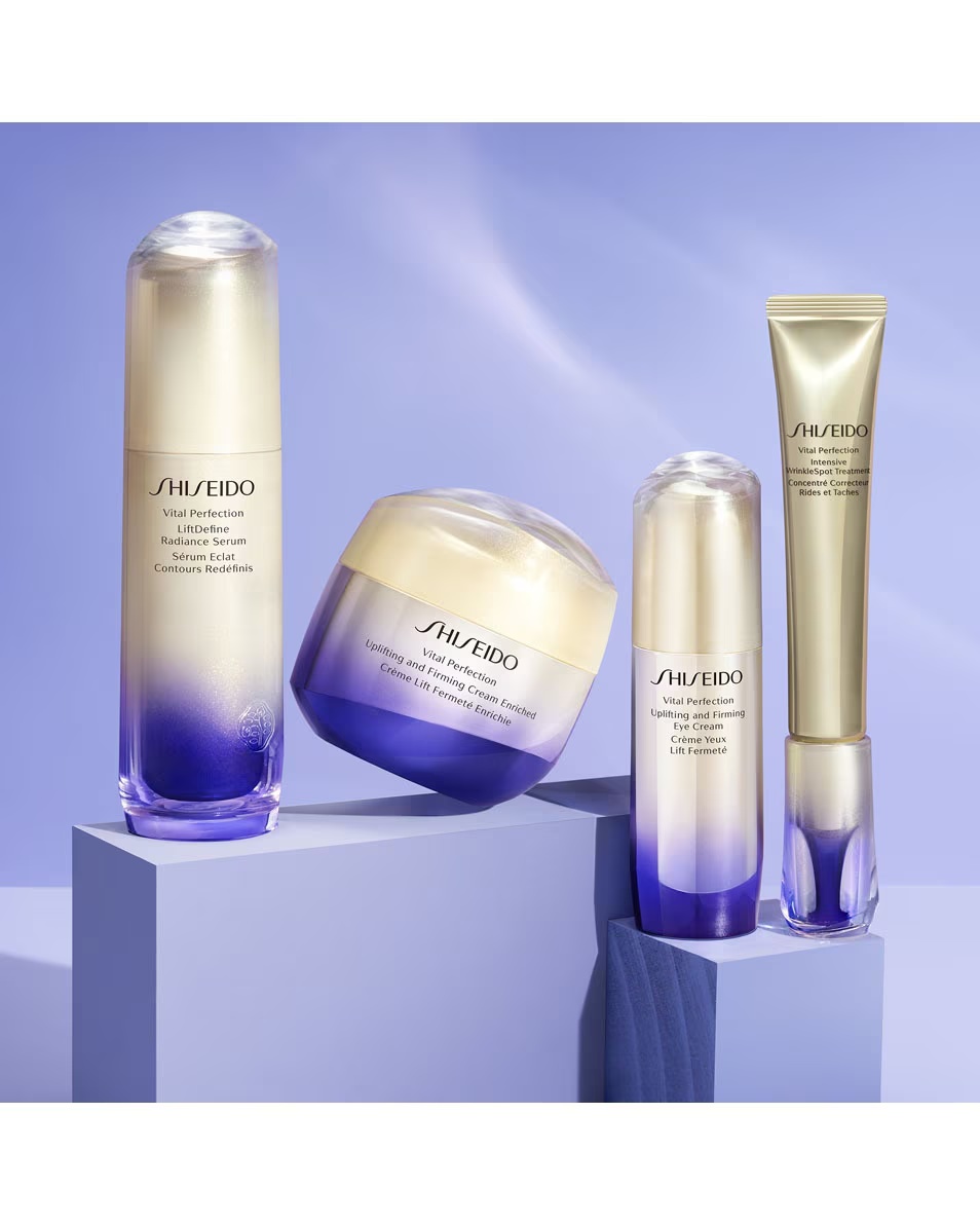 SHISEIDO VITAL PERFECTION Mască de ochi express, fermă și revigorantă