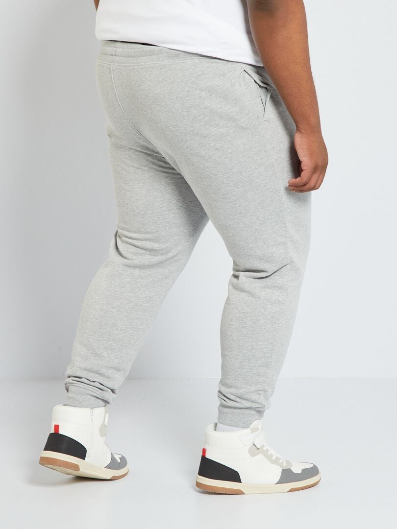 Fleece joggingbroek - GRIJS