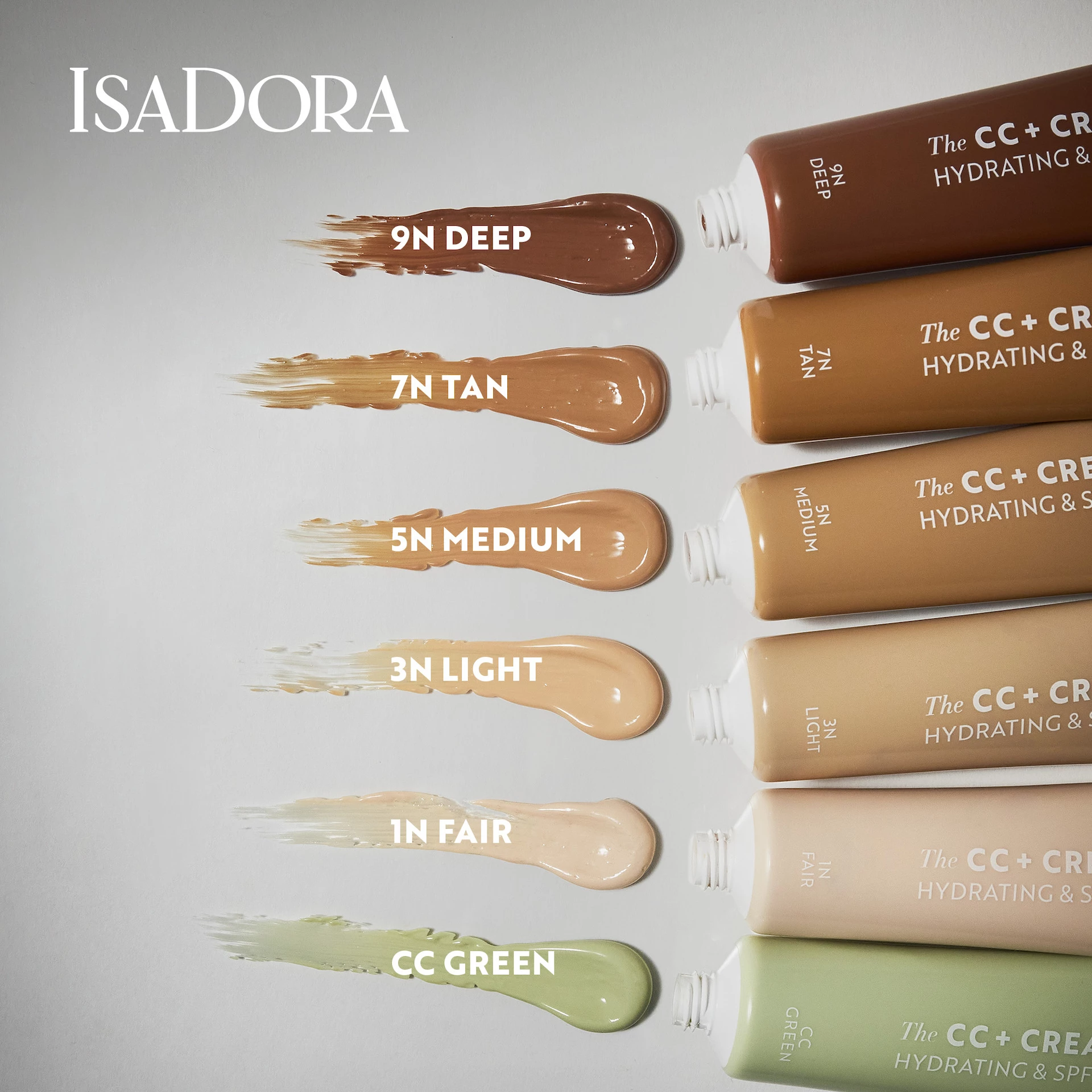 CC + kremasti puder CC Green CC - Isadora