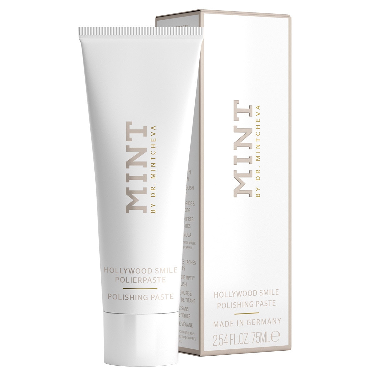 Mint by Dr. Mintcheva Zahnpasta PASTA POLIERENDA HOLLYWOOD SMILE WHITENING INTENSE - 75 ml
