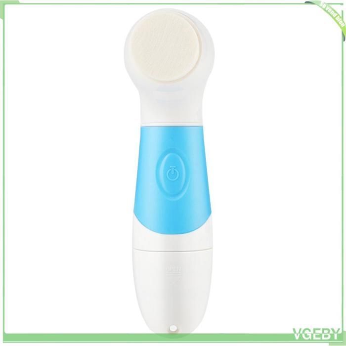 Spazzola elettrica per il viso - FAFEICY - 4 in 1 - Impermeabile - Senza fili (batteria AA) - 4 testine