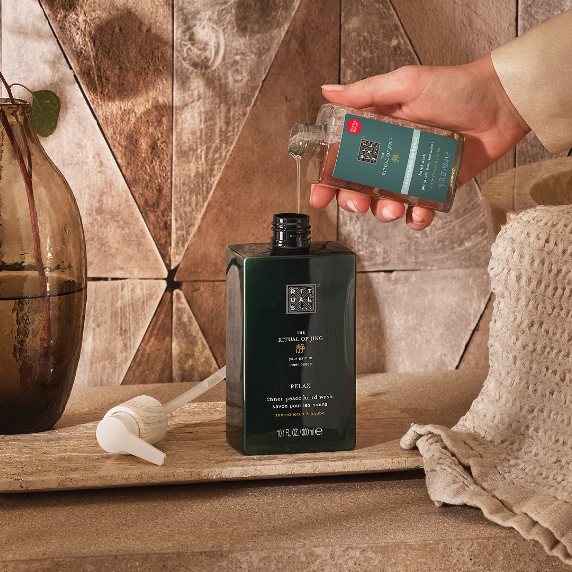 The Ritual of Jing koncentrirani sapun za ruke, punjenje 100 ml - Rituals